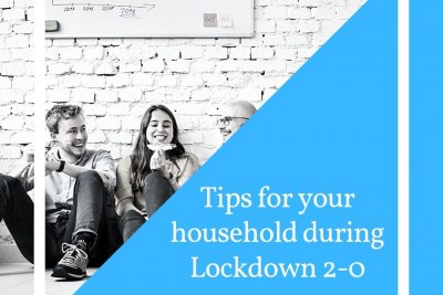 Helpful tips for your household during lockdown 2.0! 